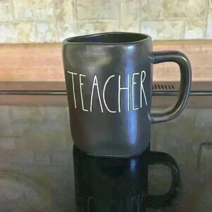 Rae‎ Dunn Black Teacher Mug